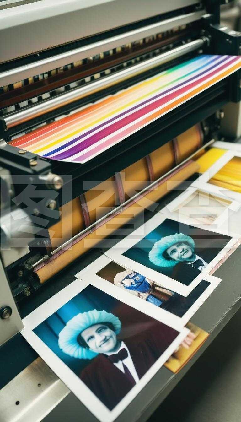 機(jī)械印刷機(jī)快速印刷彩色照片